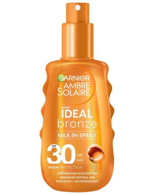 Garnier Ambre Solaire Ideal Bronze Milk SPF 30 -  -   Ambre Solaire -   