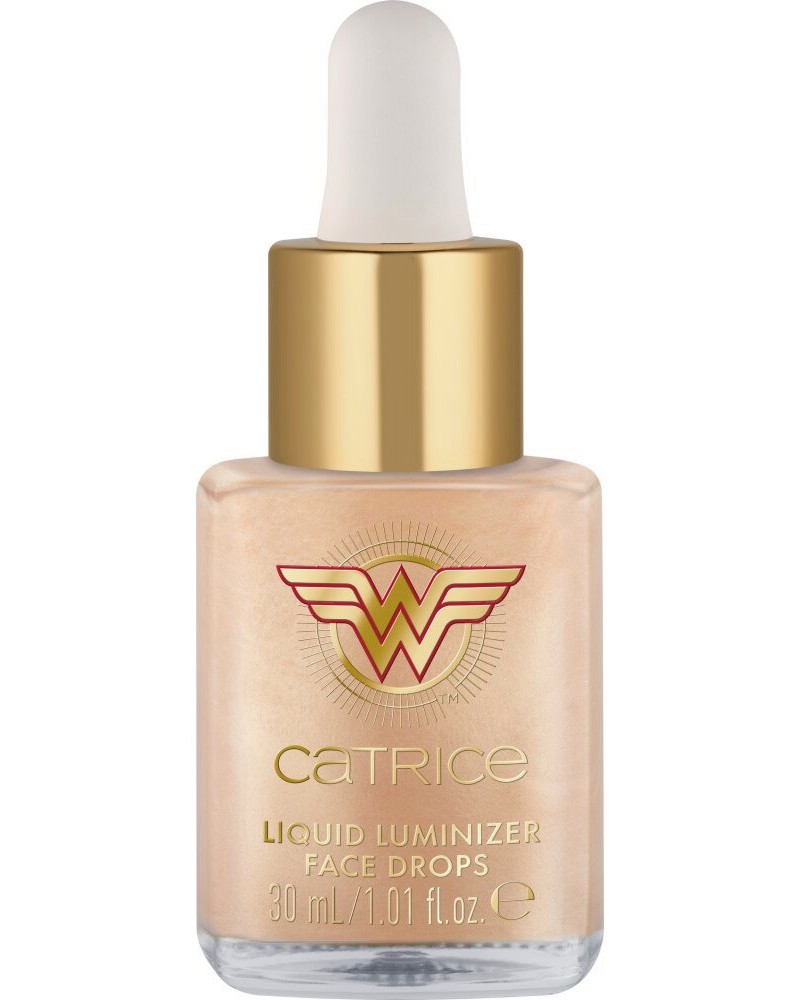Catrice Wonder Woman Liquid Luminizer Face Drops -       Wonder Woman - 
