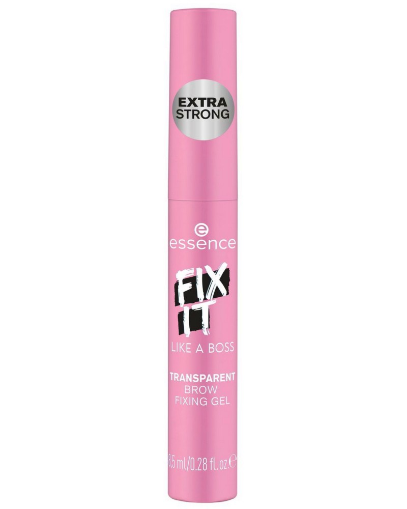 Essence Fix It Like A Boss Brow Fixing Gel Essence Fix It Like A Boss Brow Fixing Gel - Прозрачен гел за фиксиране на вежди - гел