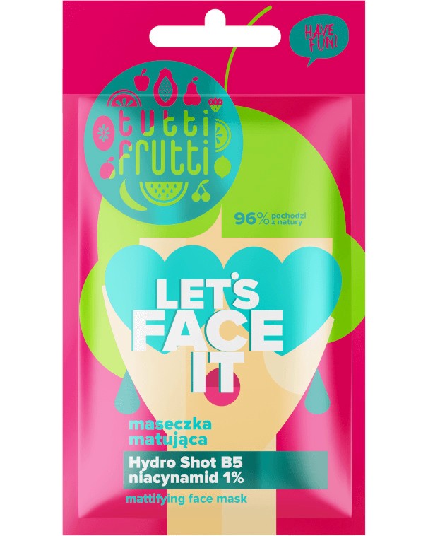 Farmona Tutti Frutti Let's Face It Mattifying Mask -         B5   Let's Face It - 