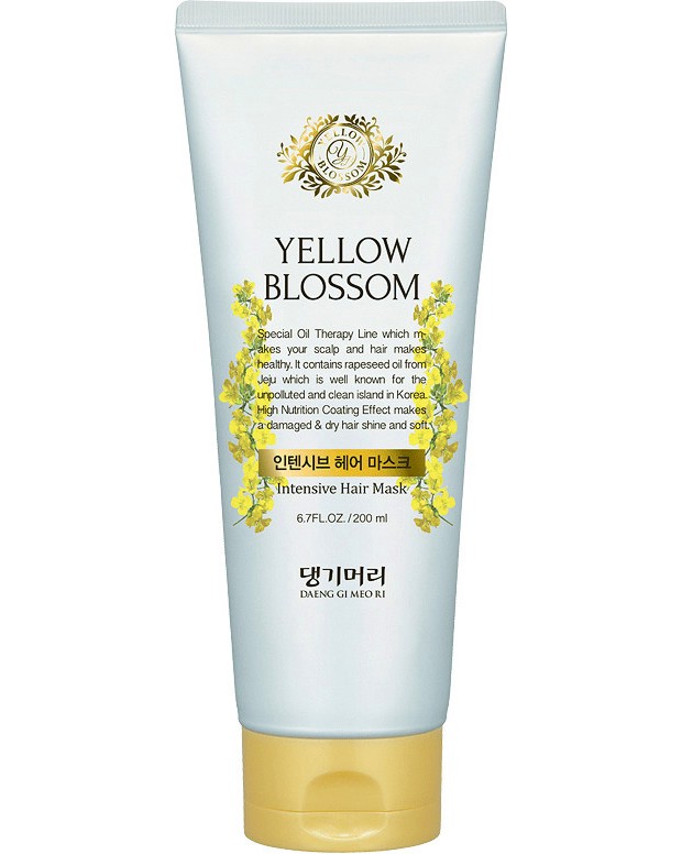 Doori Yellow Blossom Mask - Подхранваща маска за суха и увредена коса - маска