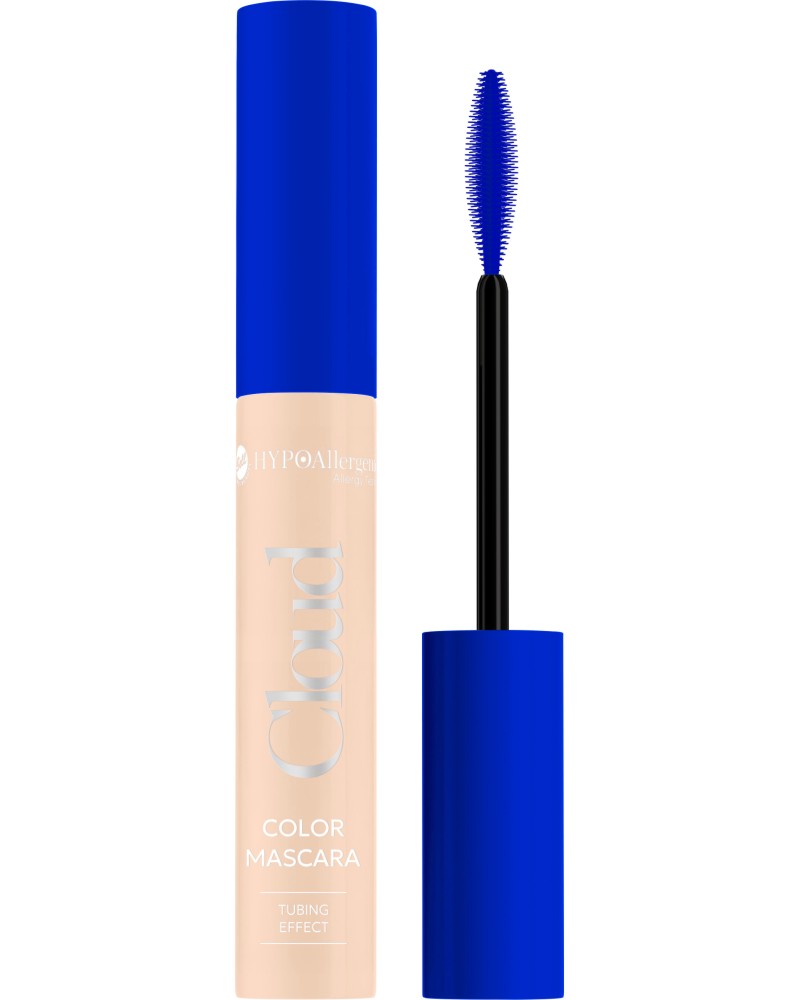 Bell HypoAllergenic In the Clouds Cloud Color Mascara Bell HypoAllergenic In the Clouds Cloud Color Mascara - Синя спирала за дълги и повдигнати мигли от серията In the Clouds - спирала