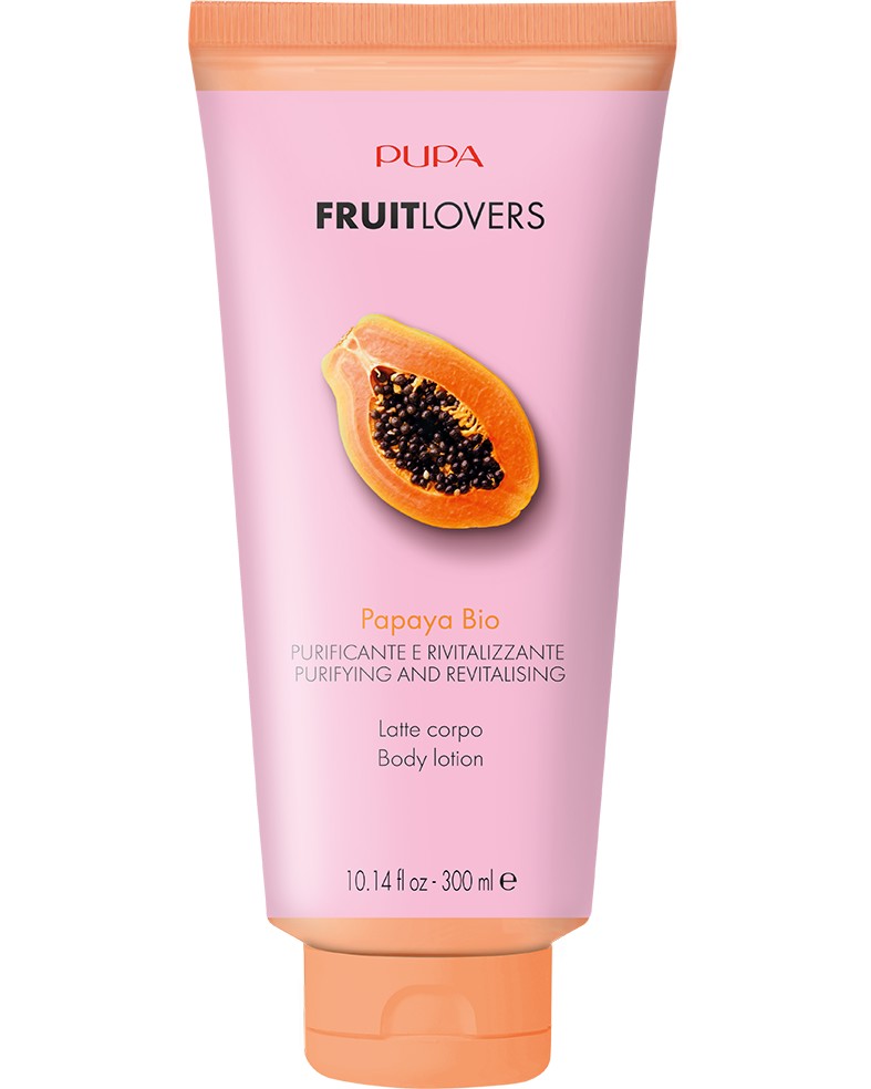 PUPA Milano Fruit Lovers Papaya Bio Body Milk - ����� �� ���� � ��� ����� �� ������� Fruit Lovers - ����� �� ����