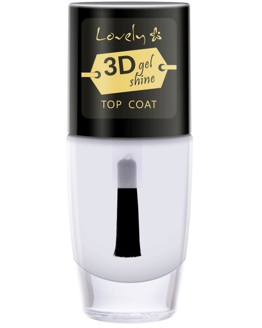 Lovely 3D Gel Shine Top Coat -      3D  - 