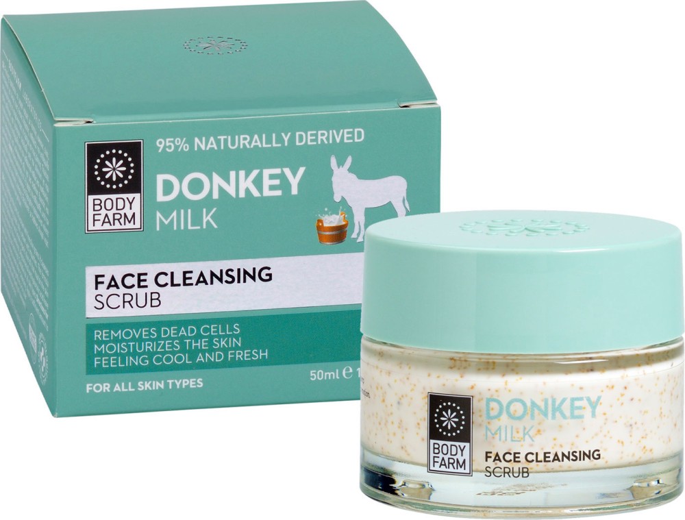 Body Farm Donkey Milk Face Cleansing Scrub -       Donkey Milk - 