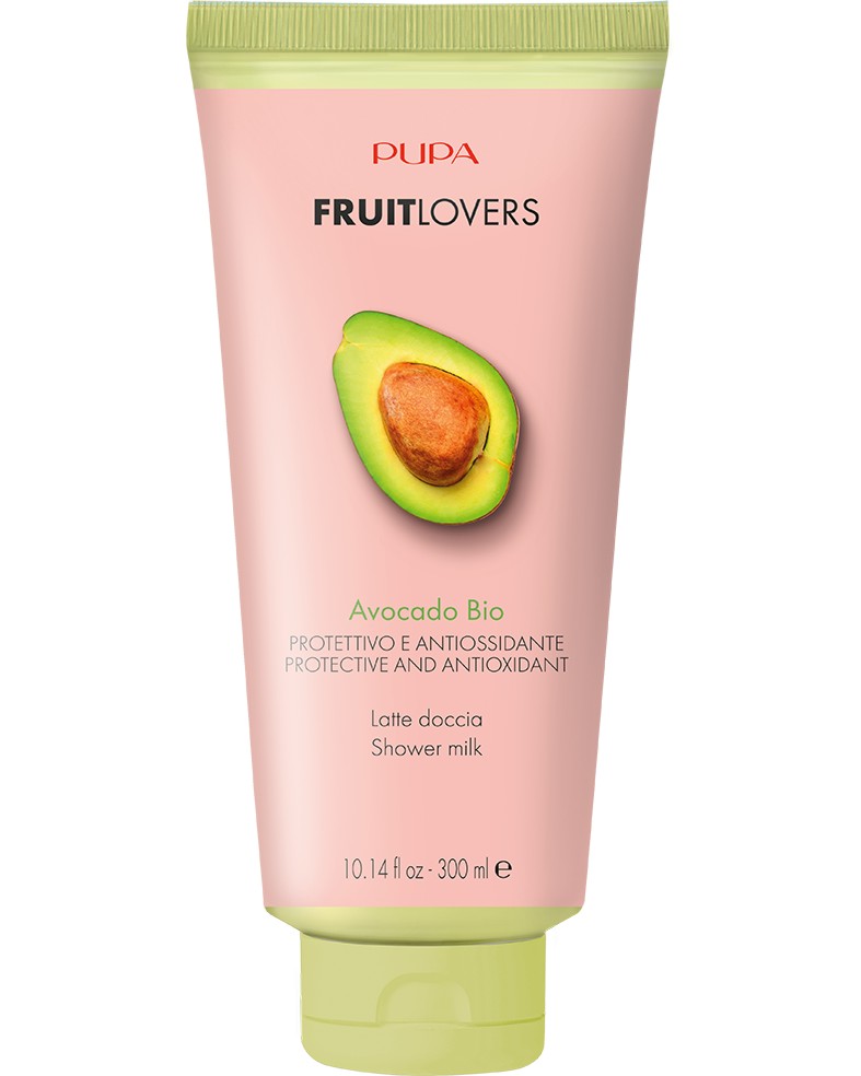 PUPA Milano Fruit Lovers Avocado Bio Shower Milk -          Fruit Lovers -   