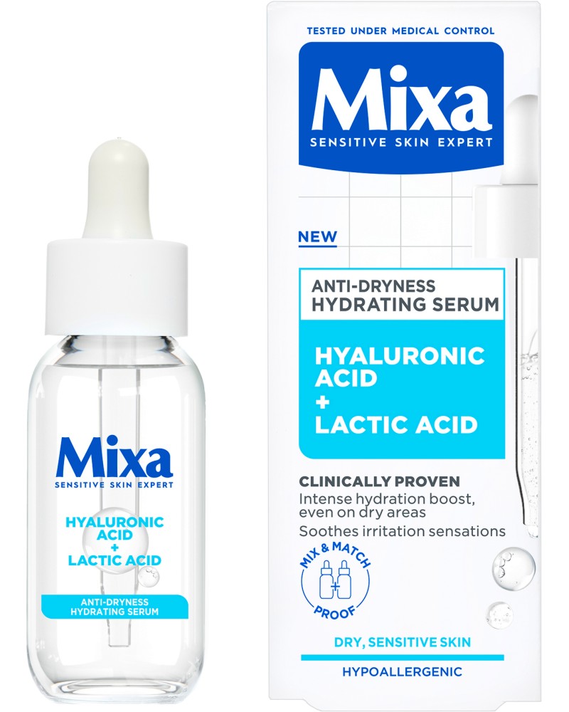 Mixa Anti-Dryness Hydrating Serum -          - 