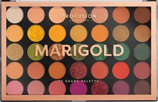 Profusion Cosmetics Marigold Palette Profusion Cosmetics Marigold Palette - Палитра с 35 цвята сенки за очи - сенки