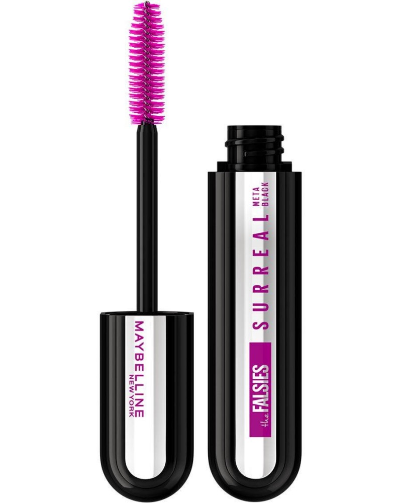 Maybelline The Falsies Surreal Extensions Meta Black -         - 