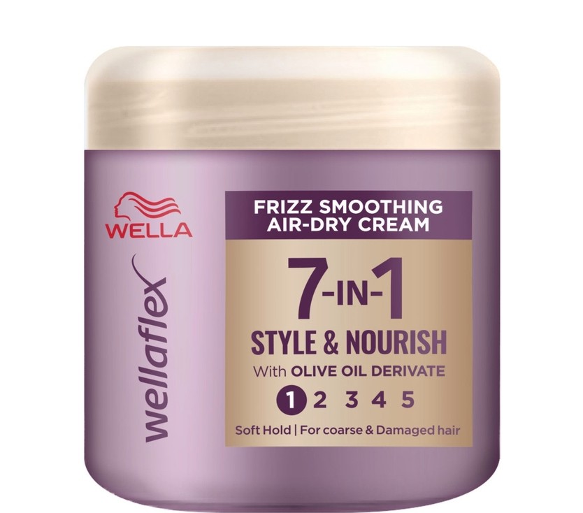 Wellaflex 7-in-1 Style & Nourish Frizz Smoothing Air-Dry Cream - ��������� ���� � ����������� �� ��������� � �������� ���� - ����