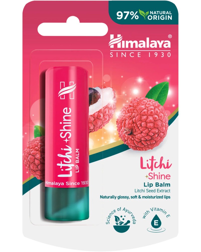 Himalaya Litchi Shine Lip Balm - ���������� ������ �� ����� � �������� �� ���� - ������