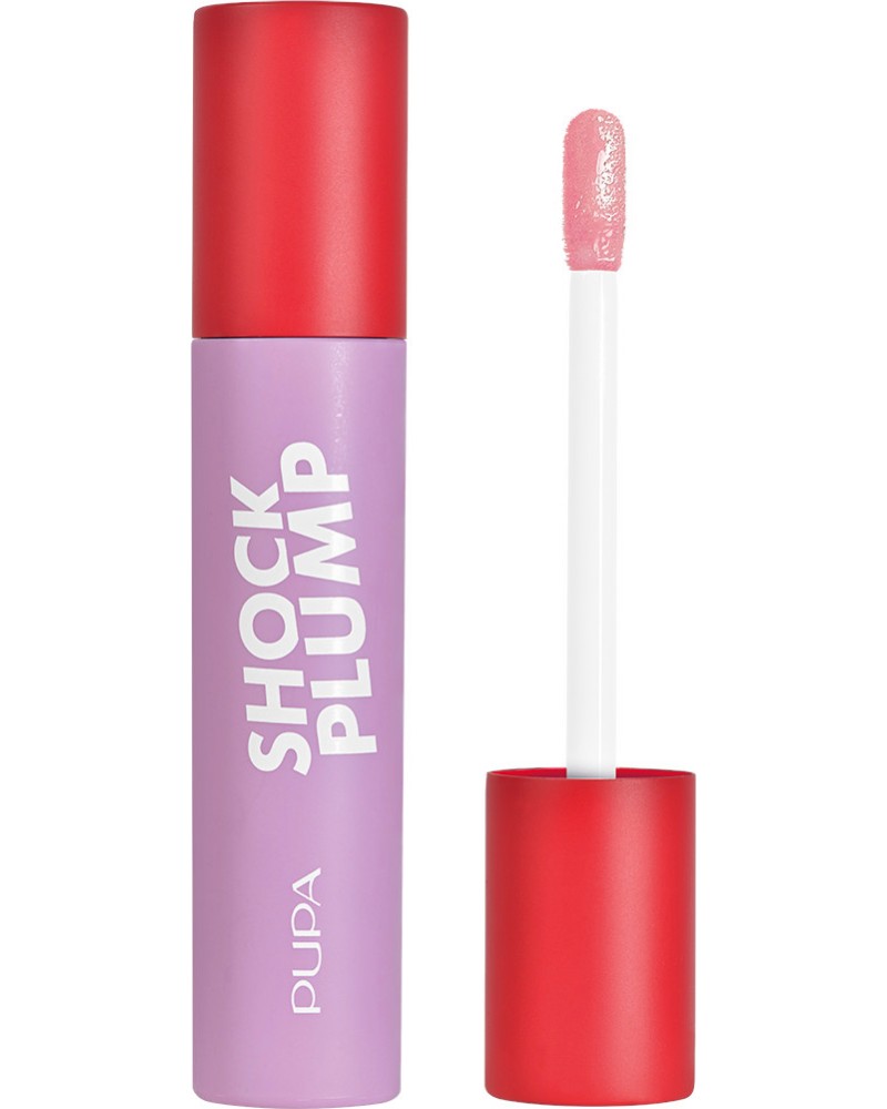 PUPA Milano Shock Plump Lip Gloss PUPA Milano Shock Plump Lip Gloss - Гланц за уголемяване на устни - гланц