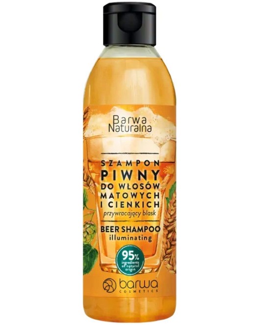 Barwa Naturalna Beer Shampoo -          Naturalna - 