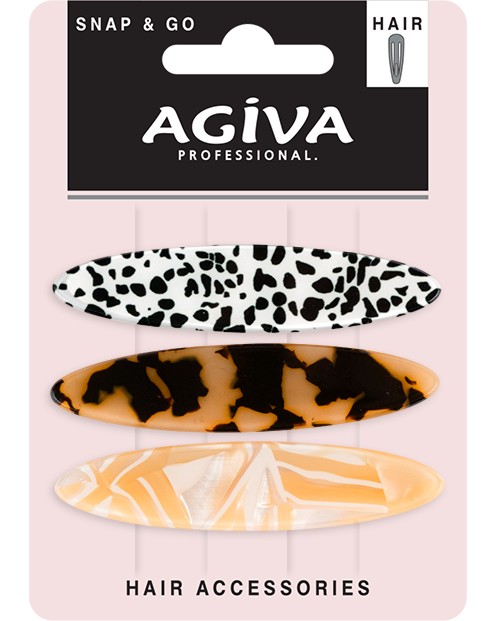 Фиби за коса Agiva Фиби за коса Agiva - 3 броя от серията Agiva Professional - продукт