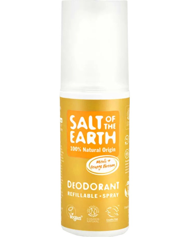 Salt Of The Earth Neroli & Orange Blossom Natural Deodorant -           - 