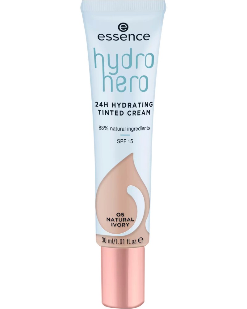 Essence Hydro Hero 24h Hydrating Tinted Cream SPF 15 -     - 