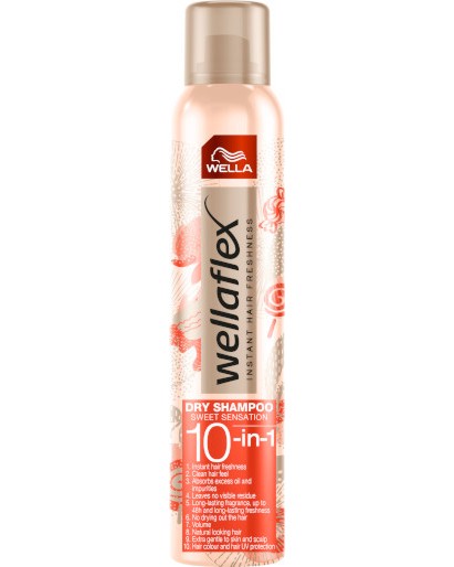 Wellaflex Dry Shampoo 10-in-1 Sweet Sensation -      - 