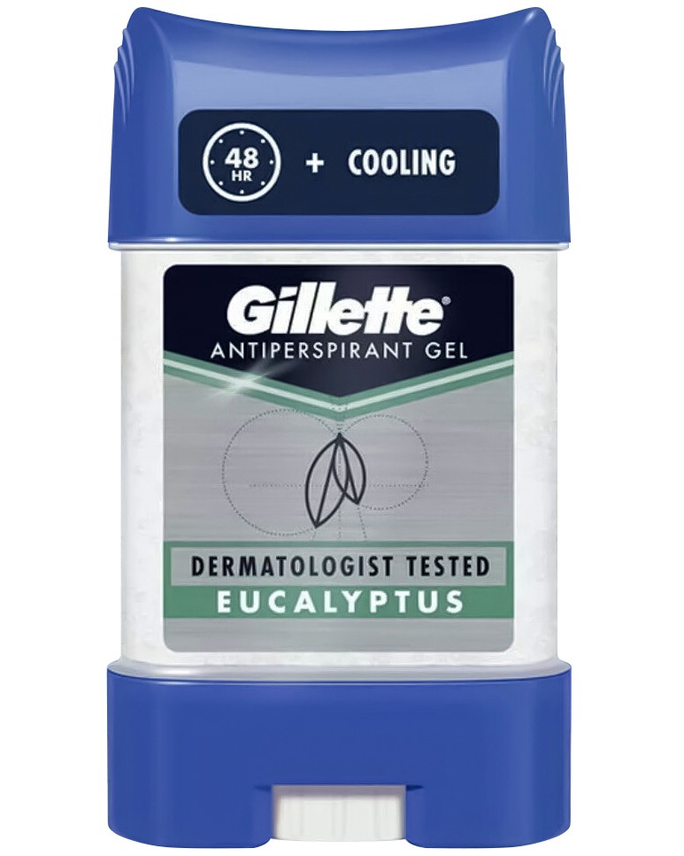 Gillette Eucalyptus Antiperspirant Gel -         - 