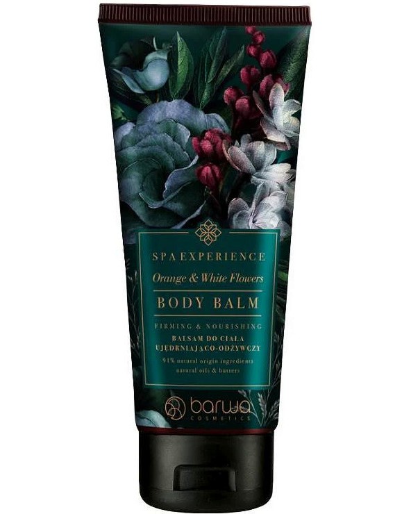 Barwa Spa Experience Orange & White Flowers Body Balm Barwa Spa Experience Orange & White Flowers Body Balm - Стягащ и подхранващ балсам за тяло с аромат на портокал и бели цветя от серията Spa Experience - балсам