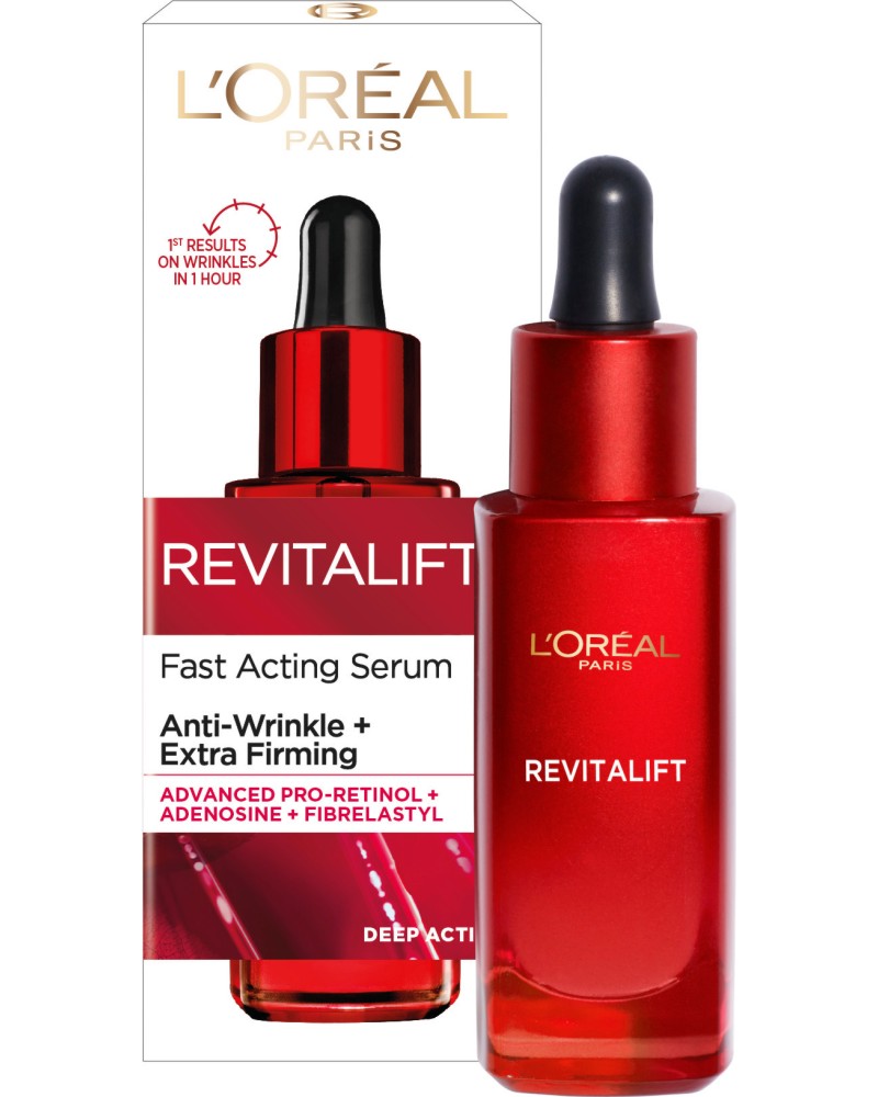 L'Oreal Revitalift Fast Acting Serum -      Revitalift - 
