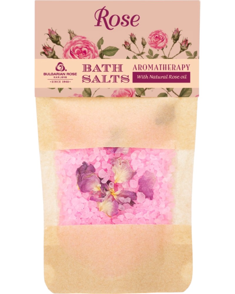 Bulgarian Rose Aromatherapy Bath Salts - ��������� � ���������� ���� �� ���� � ������ �� ���� - �������