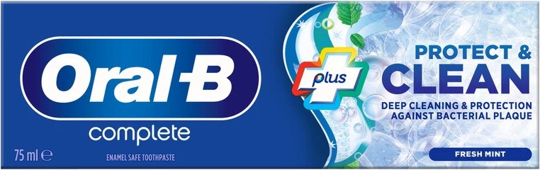 Oral-B Complete Plus Protection & Clean Toothpaste -    -   