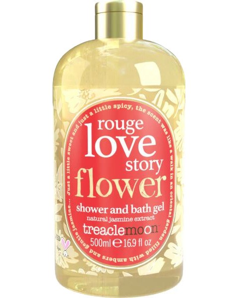 Treaclemoon Rouge Love Story Shower & Bath Gel Treaclemoon Rouge Love Story Shower & Bath Gel - Душ гел и пяна за вана 2 в 1 с аромат на жасмин - продукт