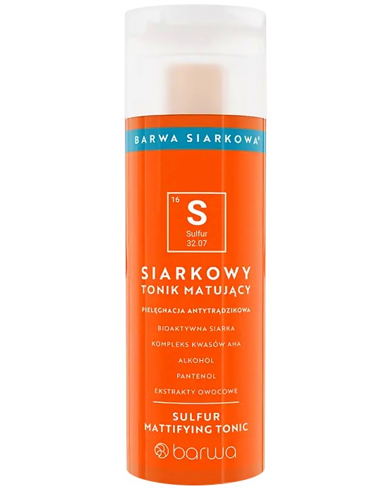 Barwa Siarkowa Sulfur Mattifying Tonic -            Siarkowa - 