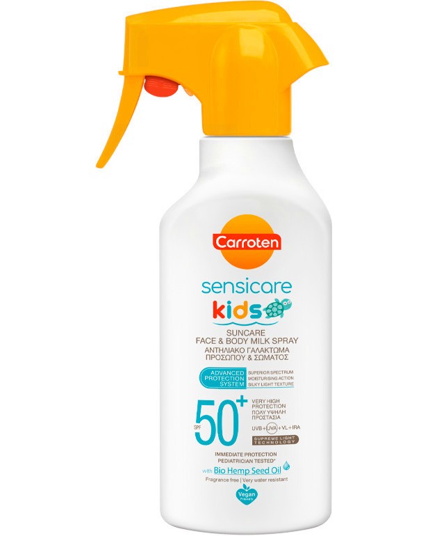 Carroten Suncare Kids Face & Body Milk Spray SPF 50+ -        - 