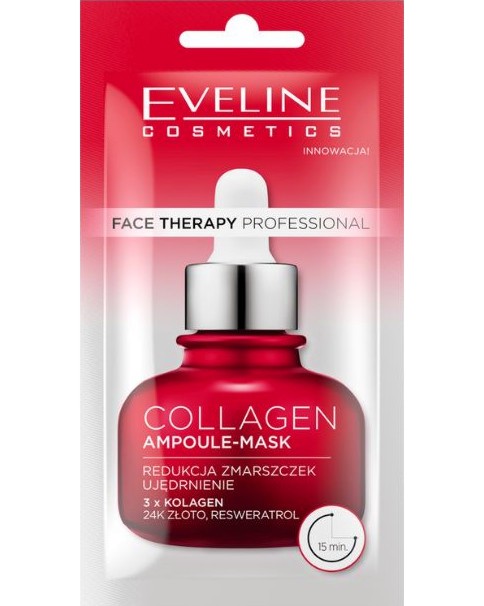 Eveline Face Therapy Professional Collagen Ampoule-Mask -         Face Therapy Professional - 