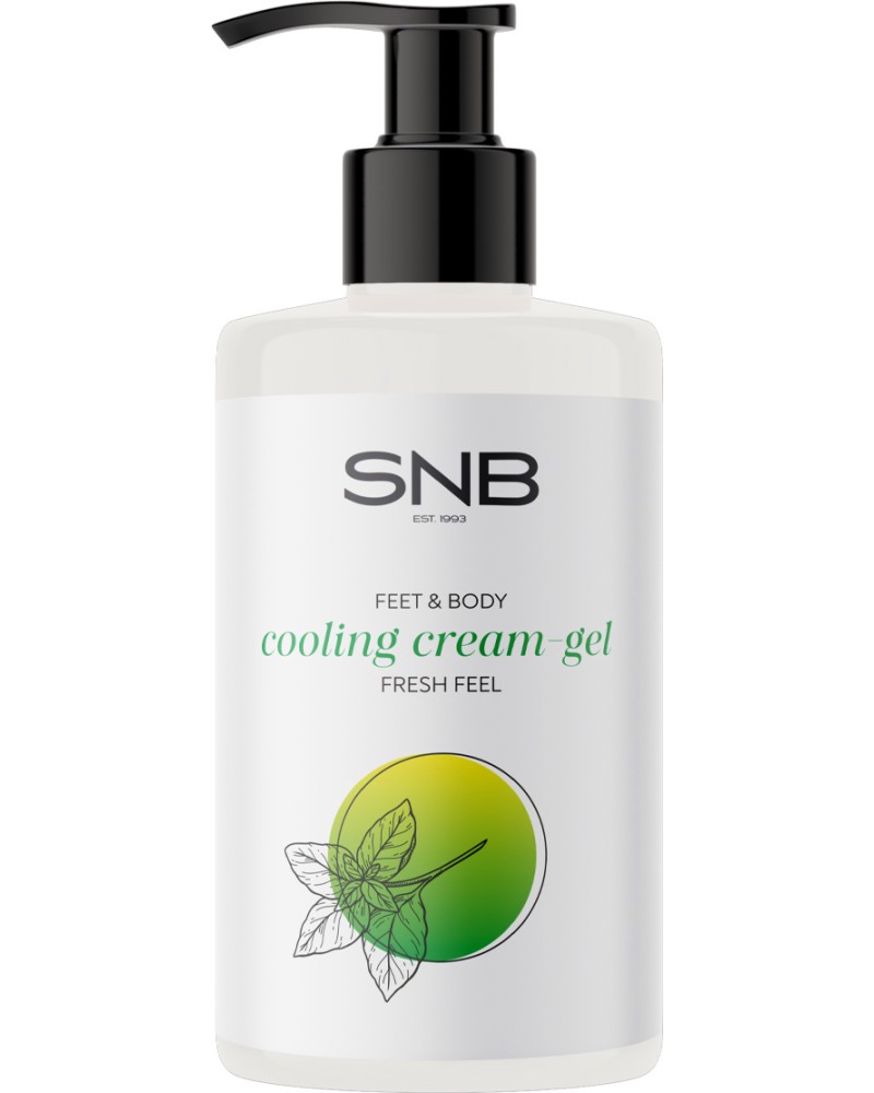 SNB Fresh Feel Feet & Body Cooling Cream-Gel - �������� ����-��� �� ����� � ���� � �������� � ������ - �������
