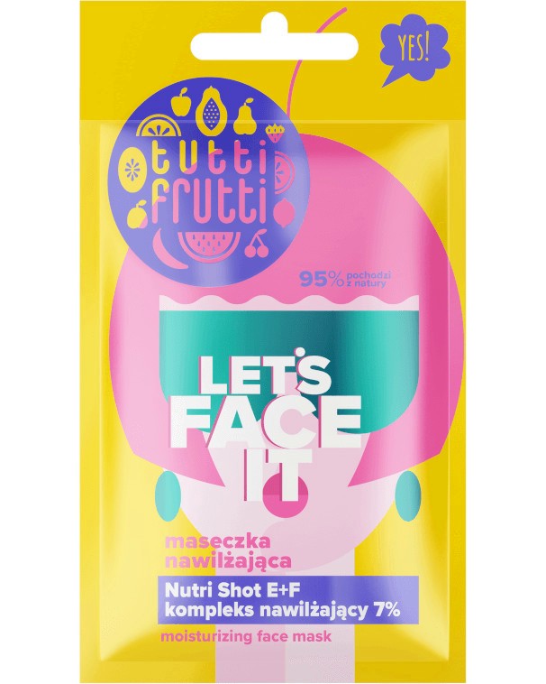 Farmona Tutti Frutti Let's Face It Moisturizing Mask -         Let's Face It - 
