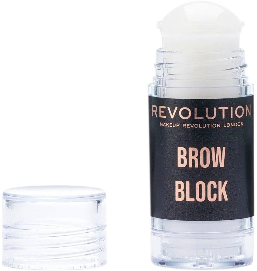 Makeup Revolution Brow Block Stick Makeup Revolution Brow Block Stick - Прозрачен стик за оформяне на вежди - продукт