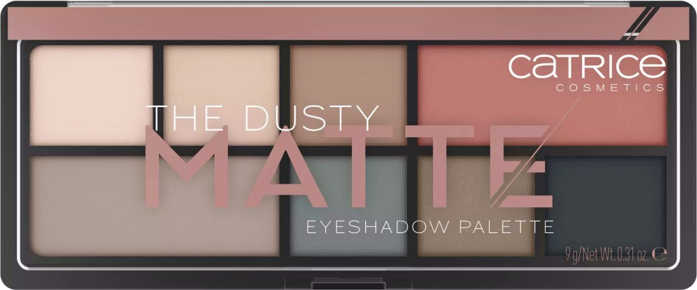 Catrice The Dusty Matte Eyeshadow Palette -   8     - 