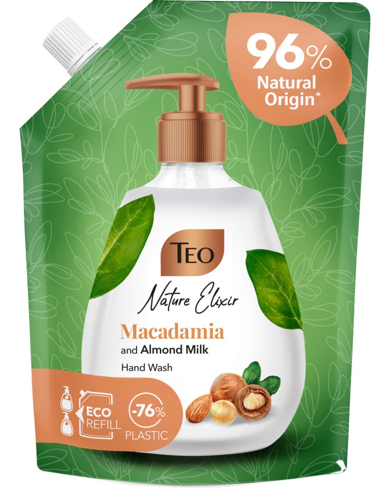 Teo Nature Elixir Macadamia and Almond Milk Hand Wash -     - 