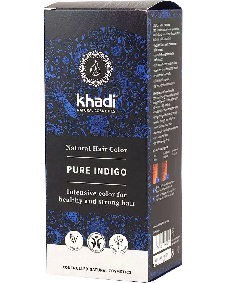 Khadi Pure Indigo - o o  - 