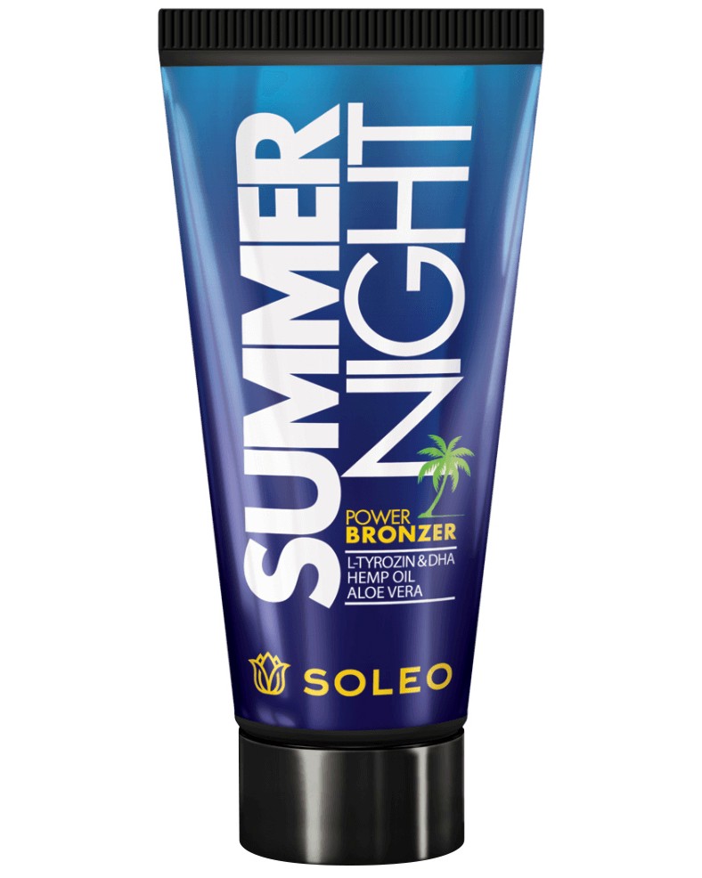 Soleo Summer Night Power Bronzer Soleo Summer Night Power Bronzer - Лосион бронзант за солариум - лосион