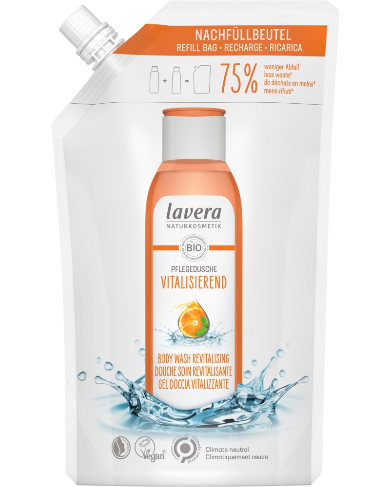 Lavera Revitalising Body Wash Refil Bag -          -  