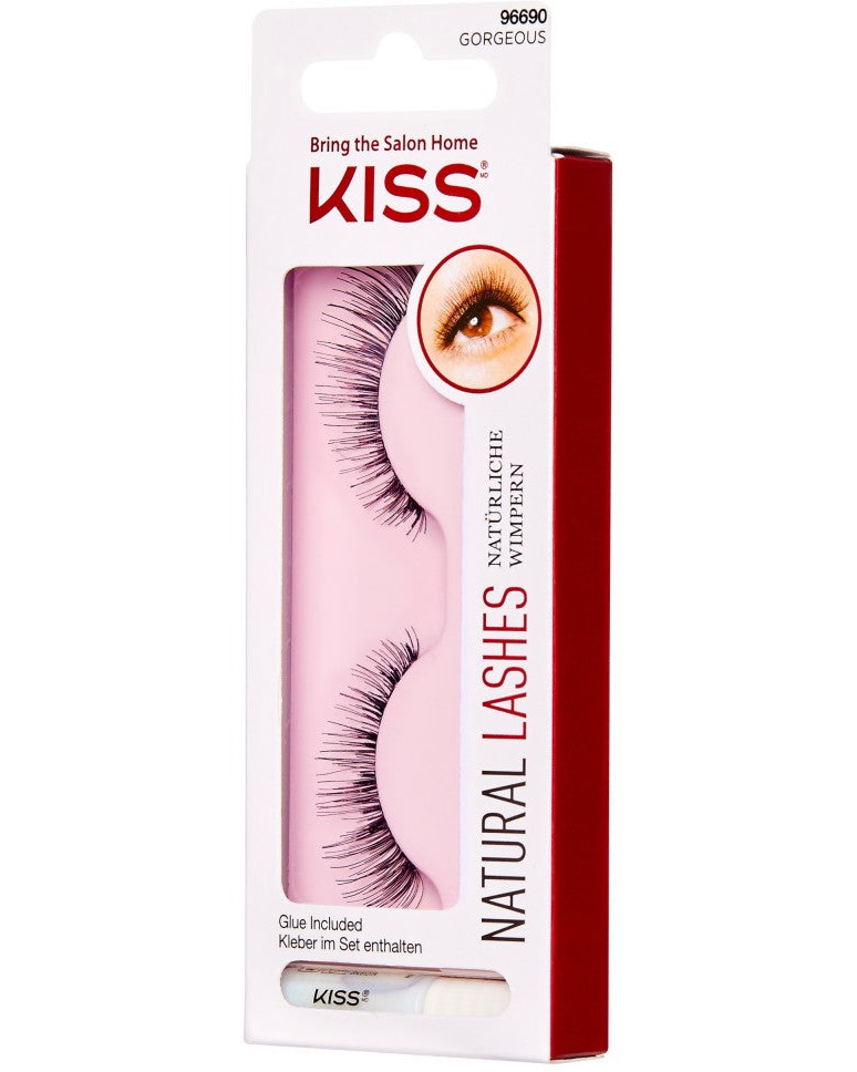 Kiss Natural Lashes Gorgeous - ���������� ����� � �������� � ������ - �������