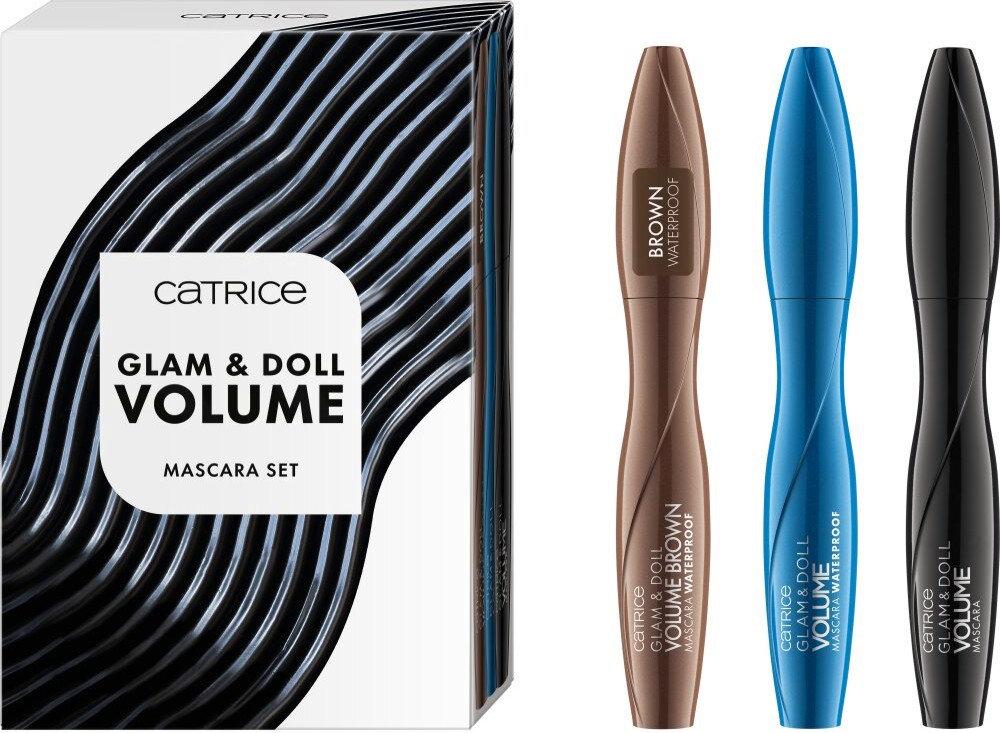 Catrice Glam & Doll Volume Mascara Set Catrice Glam & Doll Volume Mascara Set - Комплект спирали за обем - спирала