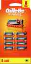 Gillette Fusion 5 Razor Blade - 8 ���� �������� ������� �� ������������� �� ������� Fusion - �������
