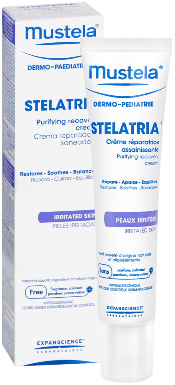 Skin Mustela Stelatria Purifying Recovery Cream Mustela Stelatria