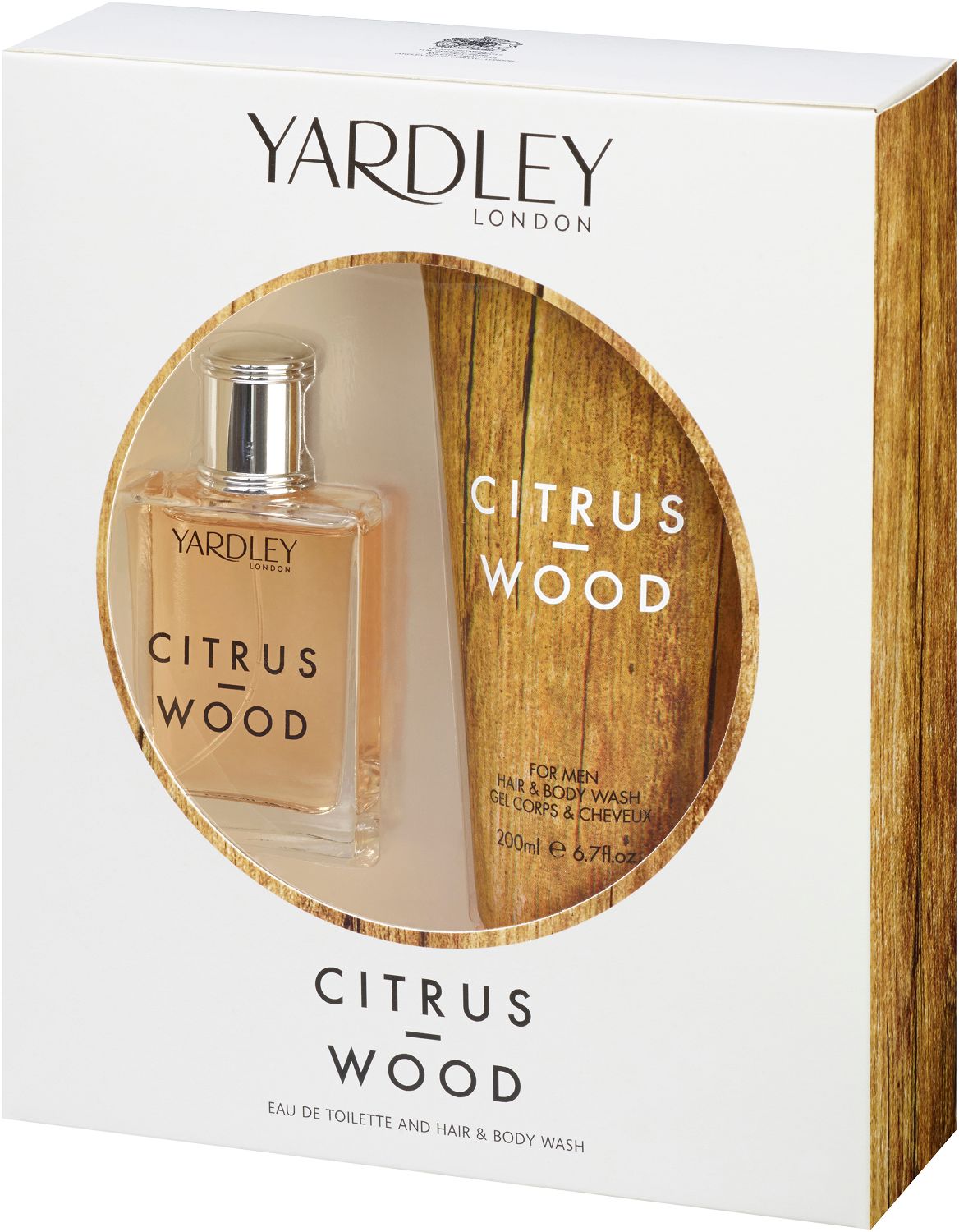 Eau De Toilette Yardley London Citrus And Wood Yardley