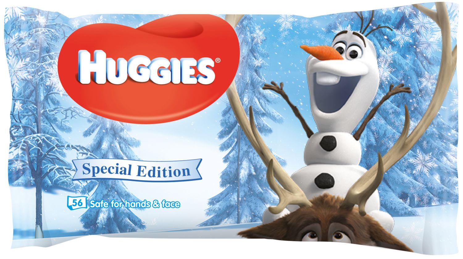 Бебешки мокри кърпички Huggies Frozen store.bg
