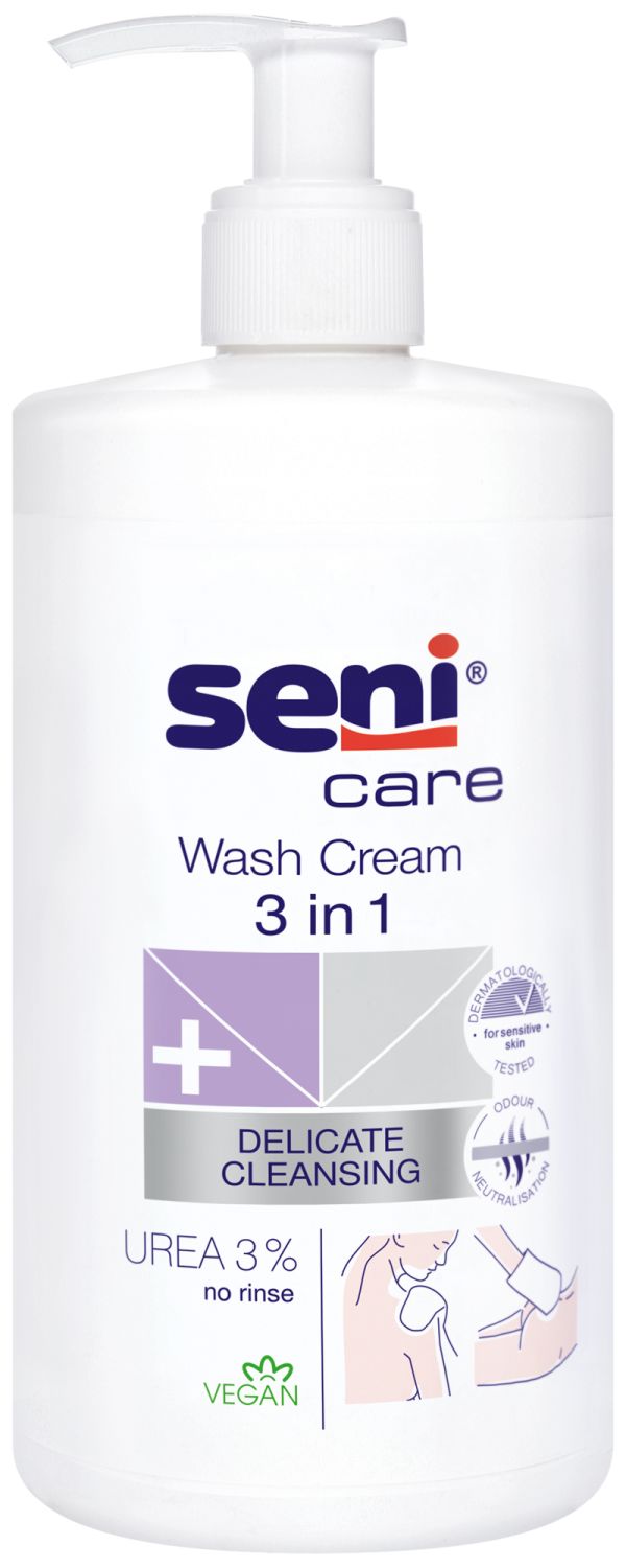 Почистващ крем без изплакване Seni 3 in 1 - store.bg