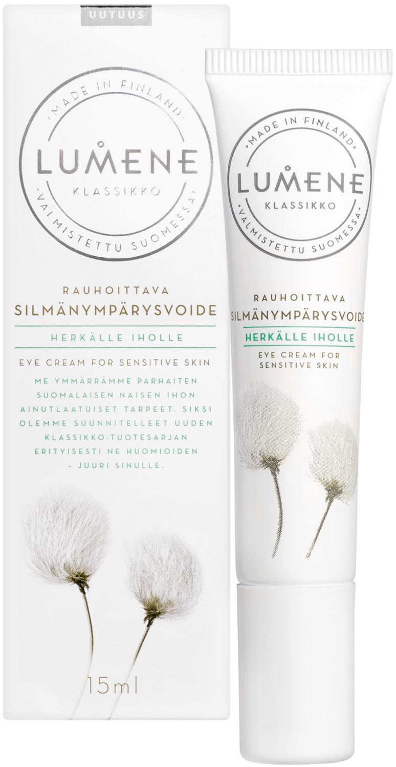 Lumene Klassikko Успокояващ околоочен крем за чувствителна кожа