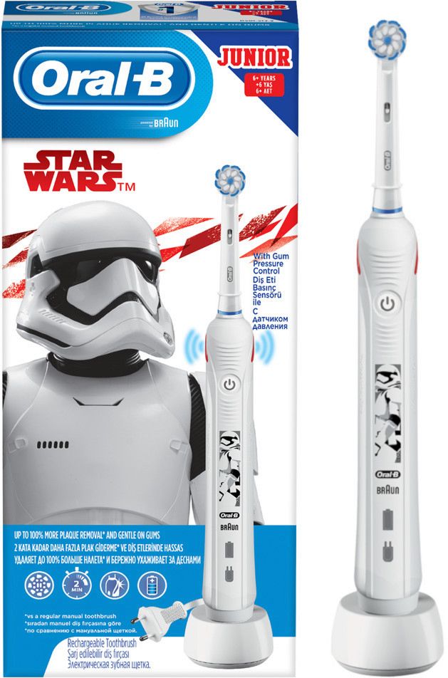 Детска електрическа четка за зъби OralB Junior Star Wars store.bg