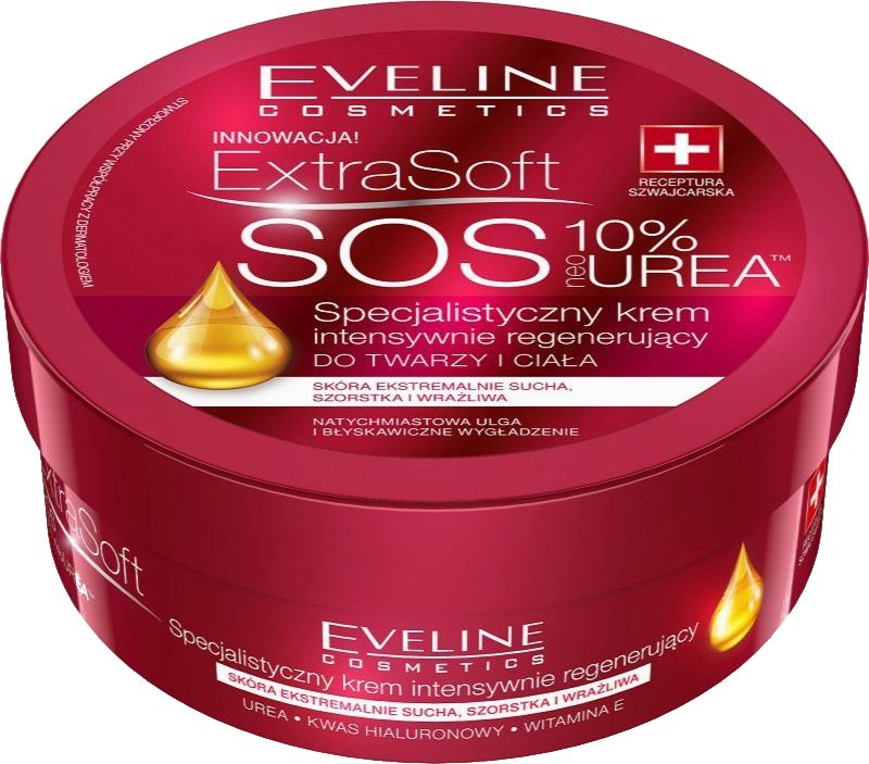 Крем за лице и тяло с урея Eveline Extra Soft - store.bg