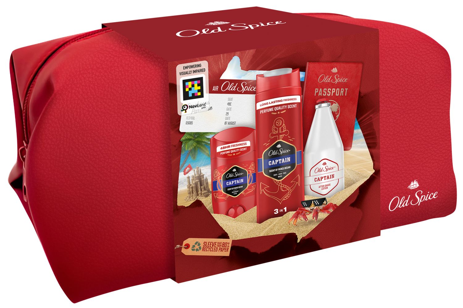 Old Spice Captain Подаръчен комплект за мъже с несесер store.bg