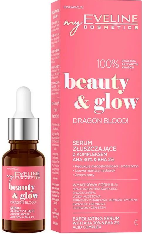 Eveline Beauty Glow Ексфолиращ серум за лице - store.bg